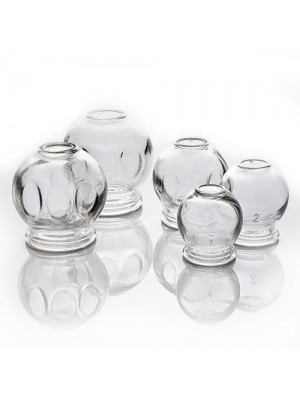 GLASS CUPPING JARS